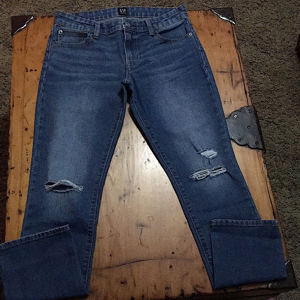 GAP girlfriend jeans!